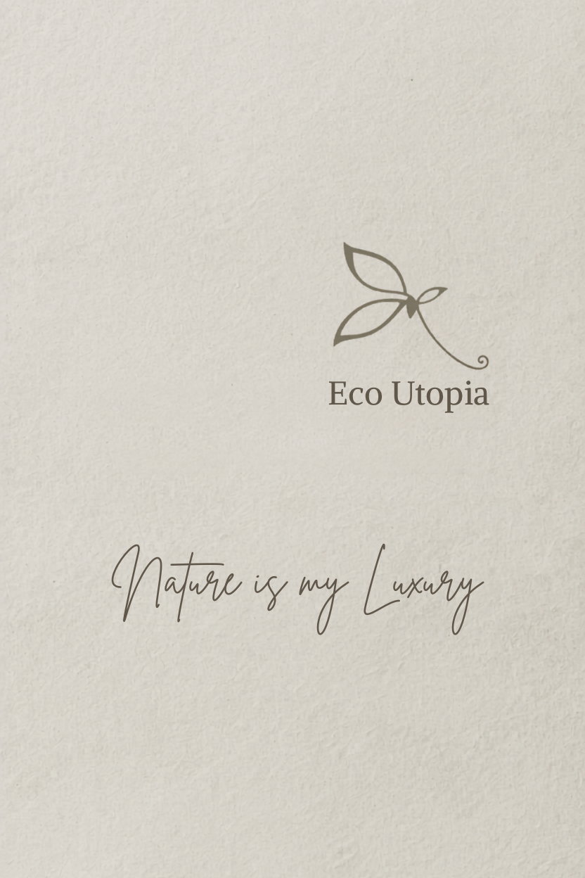 Eco Utopia calming Notebook, Daily Reset, Mindfulness and Healing Journal.